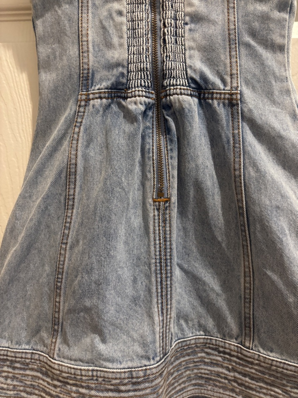 Aje Coast Denim Mini Dress - Picture 10 of 14
